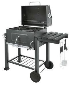 Kerti grill fedővel 114x67x120cm