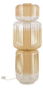 Állólámpa Forestier, Bamboo, Fehér, Nappali, Bambusz, Dizájn