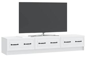 VidaXL TV szekrény fiókkal Fehér 147 x 34,5 x 27 cm Szerelt Fa