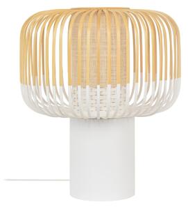 Asztali lámpa Forestier, Bamboo, Fehér, Nappali, Bambusz, Dizájn