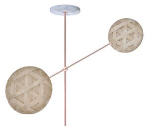 Függőlámpa Forestier, Chanpen, dimmable, Bézs, Étkező, Dizájn