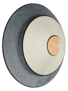 Fali Lámpa Forestier, Cymbal, dimmable, Kék, Nappali, Szövet / Textília, Dizájn