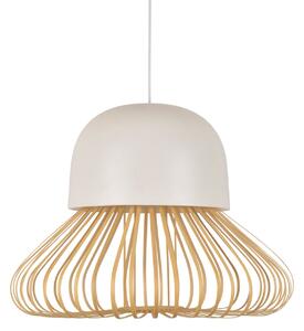 Függőlámpa Forestier, Anemos, dimmable, Fehér, Étkező, Bambusz, Dizájn