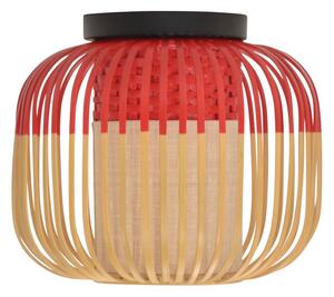 Mennyezeti Lámpa Forestier, Bamboo, dimmable, Piros, Folyosó, Bambusz, Dizájn