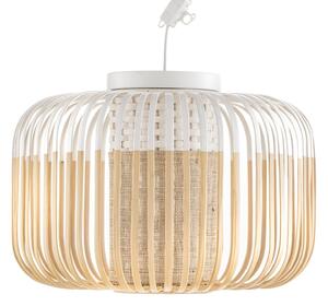 Mennyezeti Lámpa Forestier, Bamboo Light S, dimmable, Fehér, Nappali, Bambusz, Dizájn