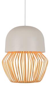 Függőlámpa Forestier, Anemos, dimmable, Fehér, Étkező, Bambusz, Dizájn