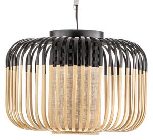 Mennyezeti Lámpa Forestier, Bamboo Light S, dimmable, Fekete, Nappali, Bambusz, Dizájn