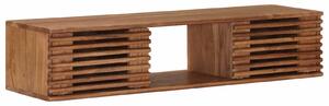 VidaXL TV szekrény tárolóval ajtóval Természetes 105 x 30 x 22,5 cm