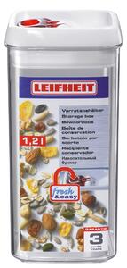 Leifheit Fresh&Easy tároló tartály 9.9x9.9x20.4 cm átlátszó-fehér 31210