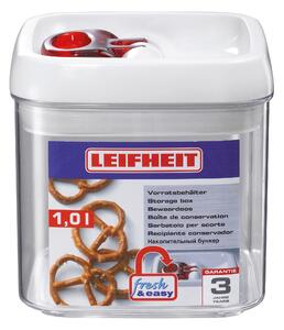 Leifheit Fresh&Easy tároló tartály 12.8x12.8x12.8 cm átlátszó-fehér 31209