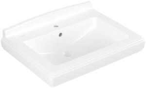 Villeroy & Boch Hommage mosdótál 75x58 cm négyszögletes klasszikus-beépíthető fehér 710175R1