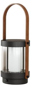Asztali lámpa Aromas del Campo, Bally, dimmable, Fekete, Nappali, Üveg, Vidéki otthon / Rusztikus