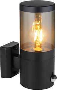 Globo Lighting Xeloo kültéri fali lámpa 1x60 W fekete-füst színű 32014BSS