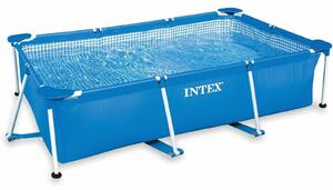 Intex fémvázas Medence javító készlettel 28272NP 300x200x75cm - Kék