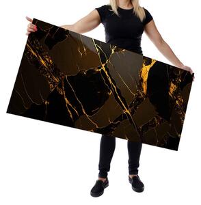 Wallplex falburkoló konyhapanel Barna márvány (Méret: Kicsi 60x120)