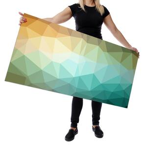 Wallplex falburkoló konyhapanel Polygonal (Méret: Kicsi 60x120)