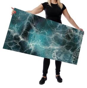 Wallplex falburkoló konyhapanel Kék Ásvány (Méret: Kicsi 60x120)