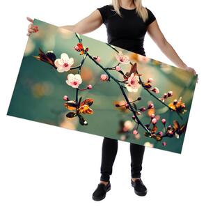 Wallplex falburkoló konyhapanel Cseresznyevirág (Méret: Kicsi 60x120)