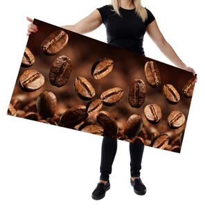 Wallplex falburkoló konyhapanel Kávéhullás (Méret: Kicsi 60x120)
