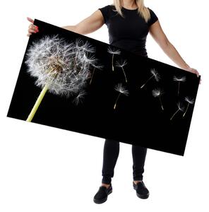 Wallplex falburkoló konyhapanel Fekete pitypang (Méret: Kicsi 60x120)