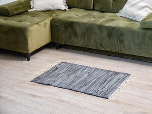RENSKE szőnyeg 60x90 cm, fekete/tarka