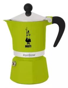 Bialetti RAINBOW kotyogós kávéfőző 3 adag ZÖLD(0004972)