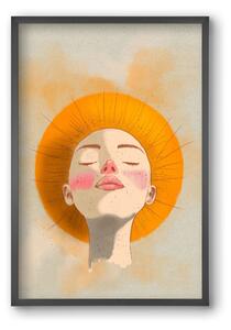 Golden Halo - falikép keretben | artbridge