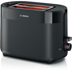 Bosch TAT2M123 Kenyérpirító - MyMoment - 970 W - kenyérközpontosítás, olvasztás, újramelegítés - fekete