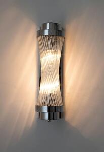 Moosee Column oldalfali lámpa 2x40 W átlátszó-ezüst MSE010100360