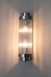 Moosee Column oldalfali lámpa 2x40 W átlátszó-ezüst MSE010100360