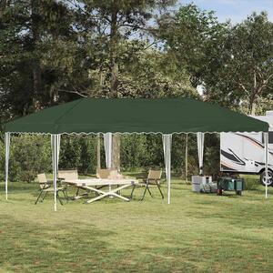 VidaXL Parti sátor 575 x 290 x 245 cm Zöld