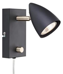 Markslöjd Ciro oldalfali lámpa 1x7 W fekete-acél 107407
