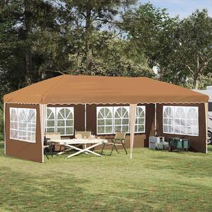 VidaXL Parti sátor 575 x 289 x 245 cm Bézs
