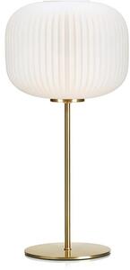 Markslöjd Sober asztali lámpa 1x60 W fehér-sárgaréz 107819