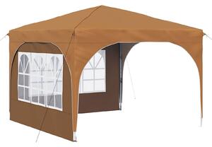VidaXL Parti sátor 290 x 290 x 245 cm Bézs