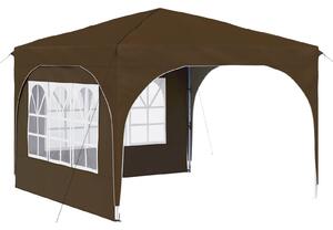 VidaXL Parti sátor 290 x 290 x 245 cm Tópszínű