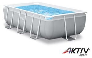 Fémvázas medence szett Intex Prism 300x175x80 cm