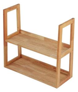 Polc Naturel Home 63x58,5x25 cm diófa matt HOMEPOLN2