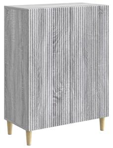 VidaXL Széf Szürke Sonoma 66 x 34,5 x 90 cm Szerelt Fa