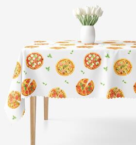 Goldea teflonos asztalterítő - ízletes pizza 120 x 180 cm