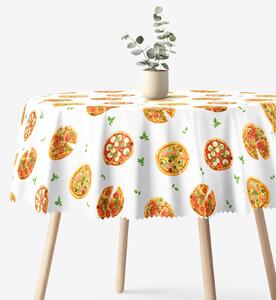 Goldea kör alakú teflonos terítő - ízletes pizza Ø 150 cm