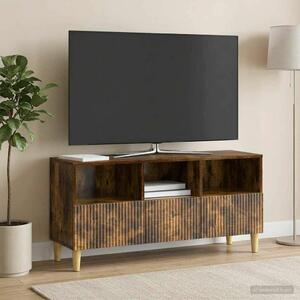 VidaXL TV szekrény fiókkal Füstös Tölgy 102 x 34,5 x 50 cm Szerelt Fa