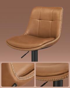 2 darabos bárszék szett, Vasagle, barna, 44x48x112 cm
