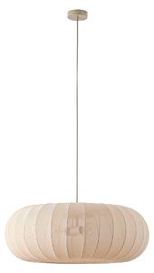 Függőlámpa Lindby, Helin, dimmable, Bézs, Nappali, Szövet / Textília, Skandináv