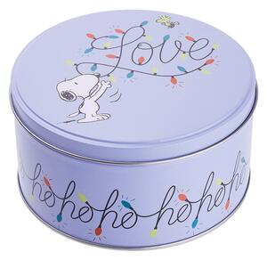 PEANUTS fém tárolódoboz, Snoopy Love Ø13,5 cm