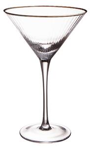 GOLDEN TWENTIES Martini pohár arany szegéllyel 300ml