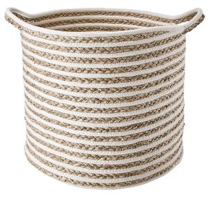 COTTON BRAID kosár csíkos, Ø 35cm
