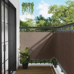 VidaXL Erkély Szúnyogháló Tópszínű 110 x 800 cm Oxford Szövet