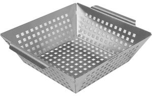 Grillkosár 260 x 220 x 70 mm