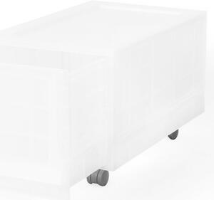 Wave Junior Mist moduláris tárolódoboz kerekekkel43,4 x 27,2 x 22 cm